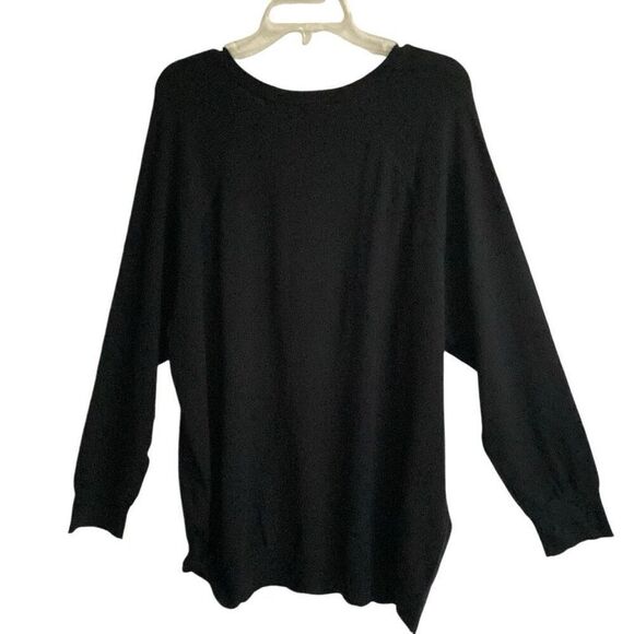 Torrid Every Day soft pullover black heart burst crewneck sweater women’s 3X - Picture 4 of 7